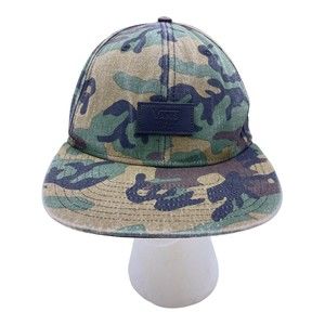 Vans Off The Wall Camphor Camouflage Adjustable Snapback Cap Hat Mens